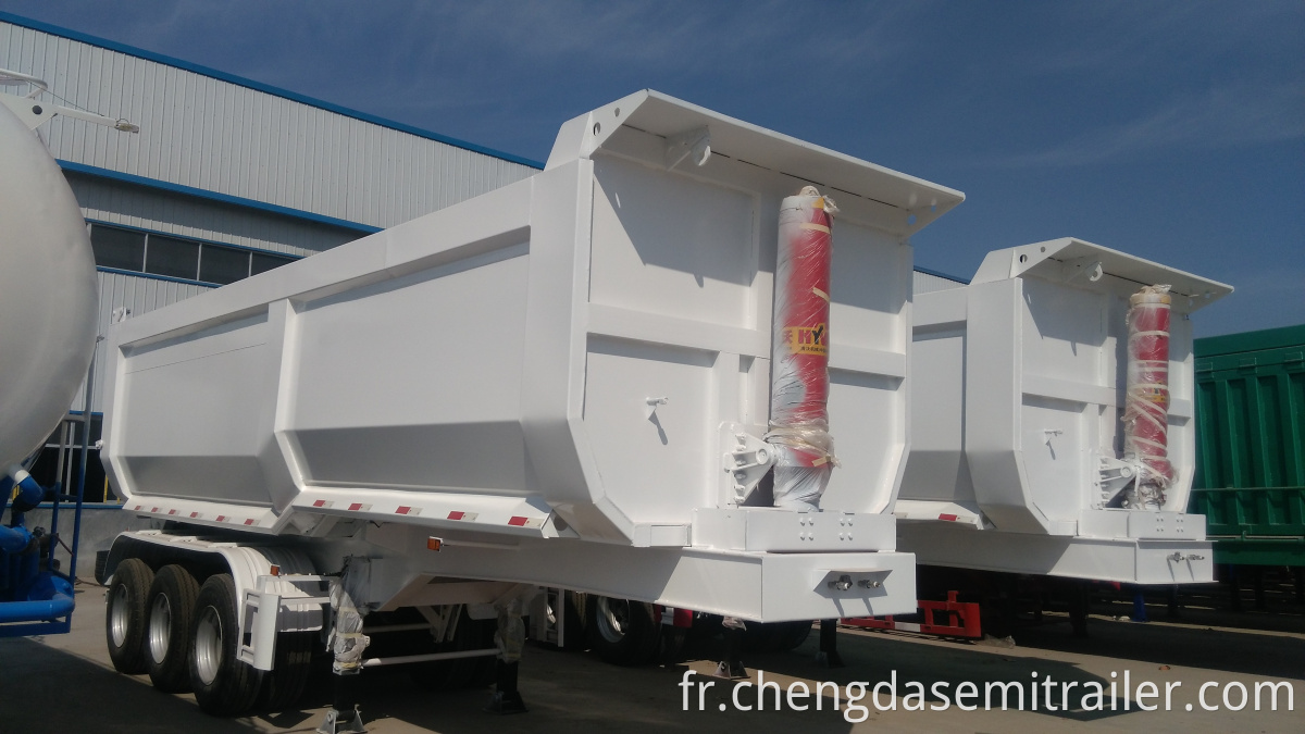 Rear Dump Semi Trailer